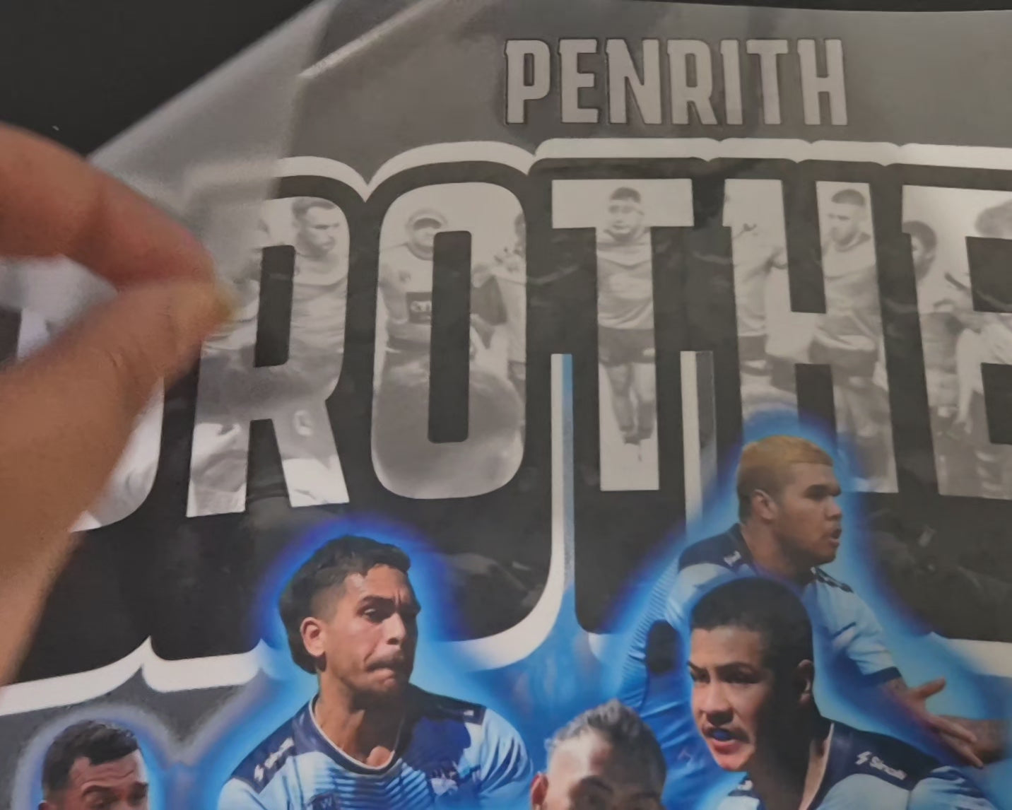 Load video: DTF transfer peeling hot rugby club images real had quality on T-shirt